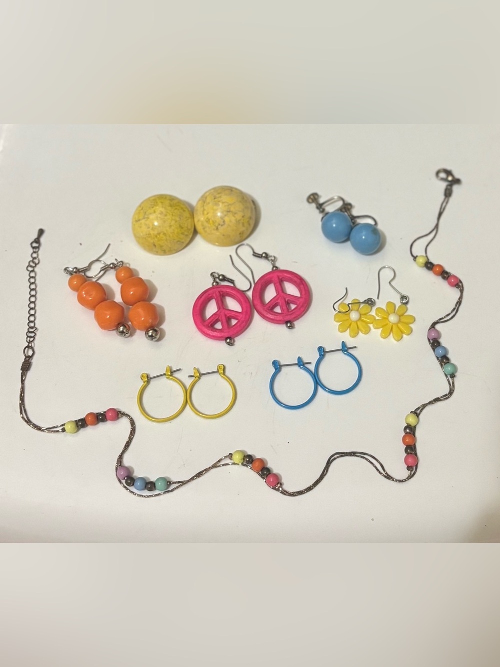 Vintage Vibrant Mixed Lot — Fun Fashion Earrings